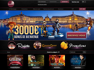 Casino en ligne en français Bordeaux