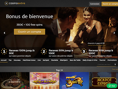 Casino Extra : Casino en ligne, machine à sous, jeux de table