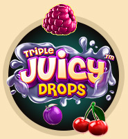 3 fois plus de bonus avec la nouvelle machine à sous Triple Juicy Drops de Betsoft !