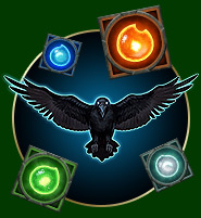 Machine à sous mystique Raven's Eye de Thunderkick : jeu casino bonus