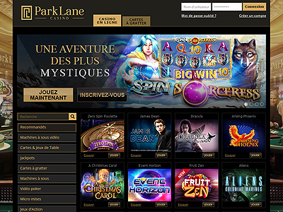 Casino en ligne en français Park Lane