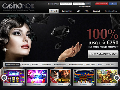 Jouer au casini en ligne Casino Noir ! 