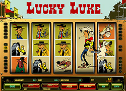 Machines &agrave; sous sans t&eacute;l&eacute;chargement LUCKY LUKE sur Yachting Casino