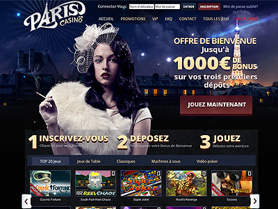 Jouer au Paris Casino en ligne sans téléchargement