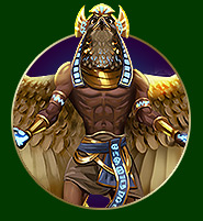 Utilisez le pouvoir des dieux pour remporter le jackpot sur Golden Glyph !