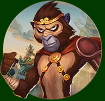 Jouer gratuitement au casino avec The legend of the Golden Monkey !