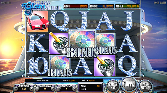 Machine à sous jackpot en 3D Betsoft Mega Glam Life