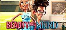 Cliquer ici pour jouer sur la machine à sous 3D Beauty and The Nerd sans téléchargement