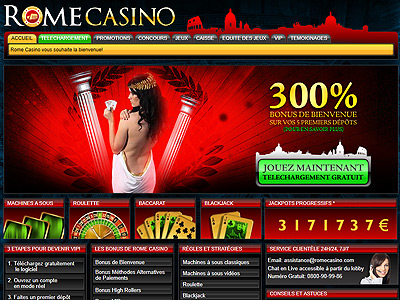 Cliquez ici pour jouer sur Rome Casino