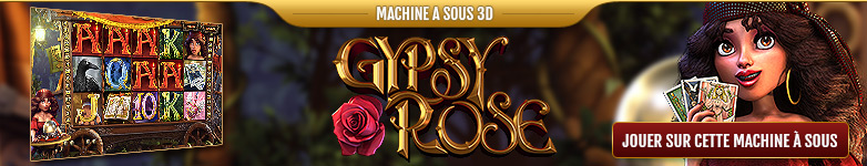 Machine à sous 5 rouleaux 3D sans téléchargement Gypsy Rose