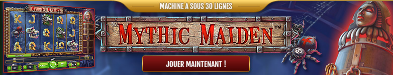 Machine à sous 5 rouleaux 30 lignes sans téléchargement Mythic Maiden