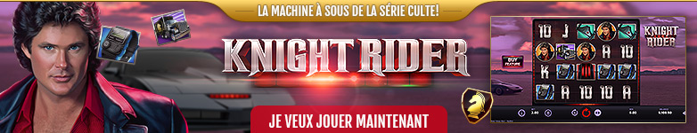 Machine à sous vidéo Knight Rider